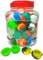 Silicone - Gadget Ball Silicone Wax Container | 50 Units / Jar | Jar
