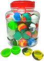 Silicone - Gadget Ball Silicone Wax Container | 50 Units / Jar | Jar