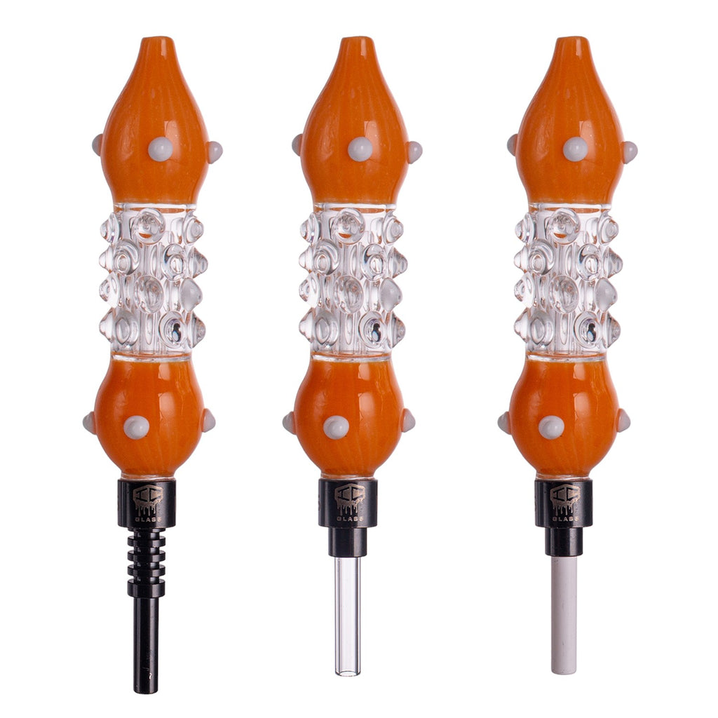 IC GLASS - DAB SLAB | comes with 6 accessories & Adapter for HUNI BADGER | Single Unit