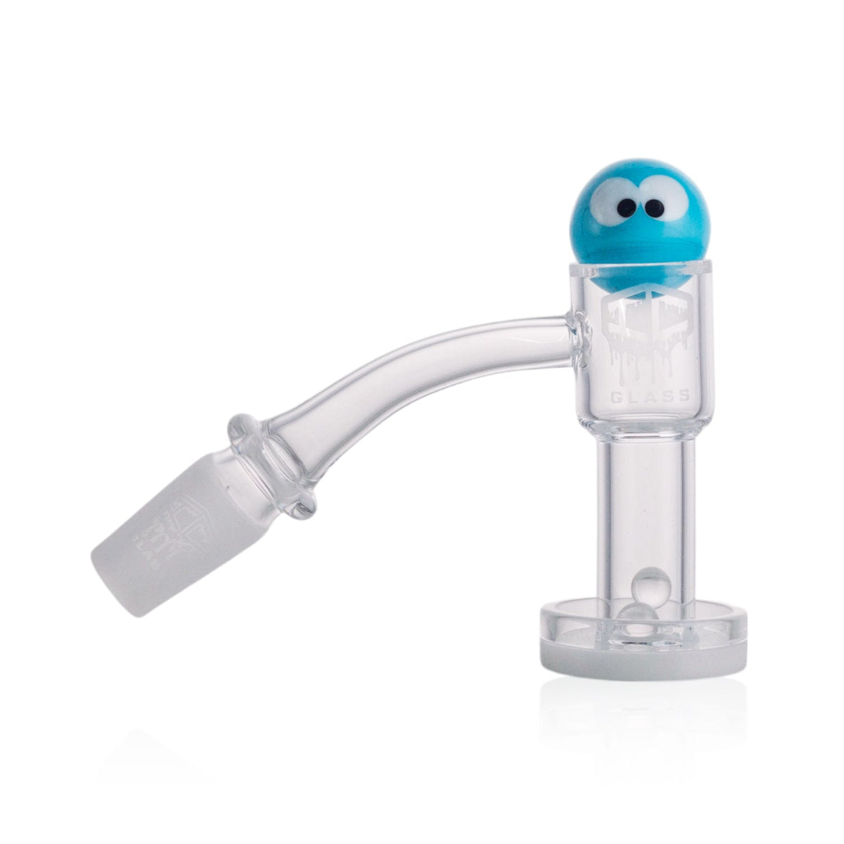 IC Glass - Fairchild | 14mm 45° Quartz Banger | Includes Carb Cap, Terp Balls | 5 Colors Secondary image