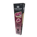 King Palm - Hemp Cones | 1 1/4 Size  6-Hemp cones| 30Packs/Display | Squeeze & POP | WR09