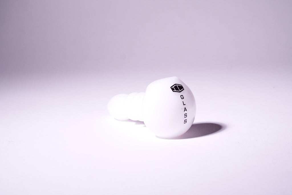 IC Glass - Slime cold color hand pipe with screen | ICHP169