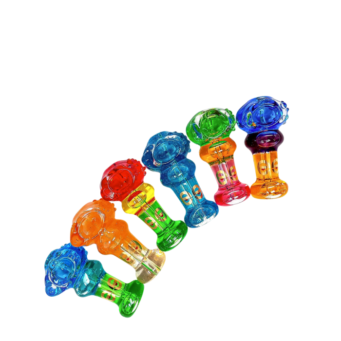 CHEECH - 4" GLYCERINE SPOON HANDPIPE | CHPIPE3F