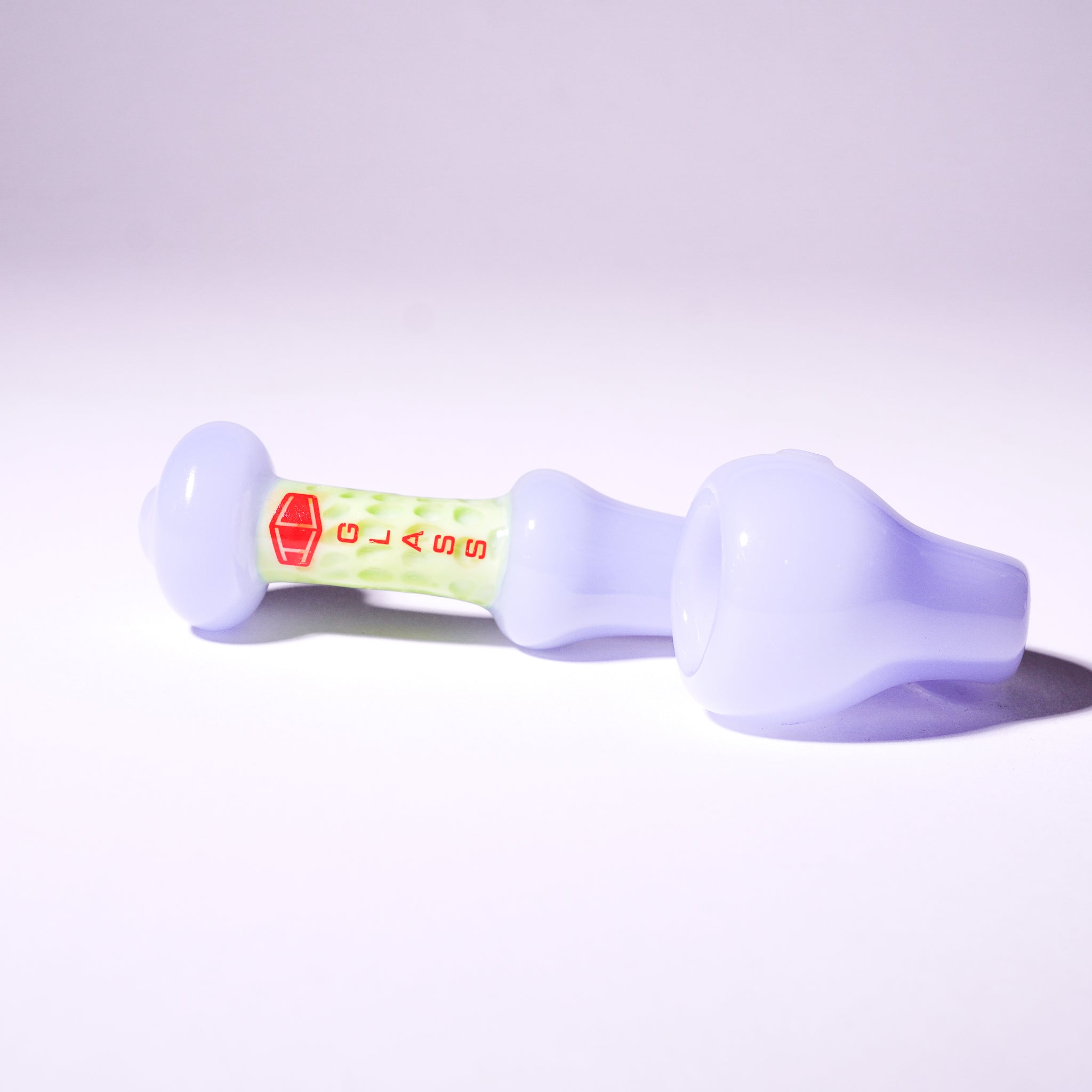 IC Glass - Slime color Sherlock Pipe | ICHP165