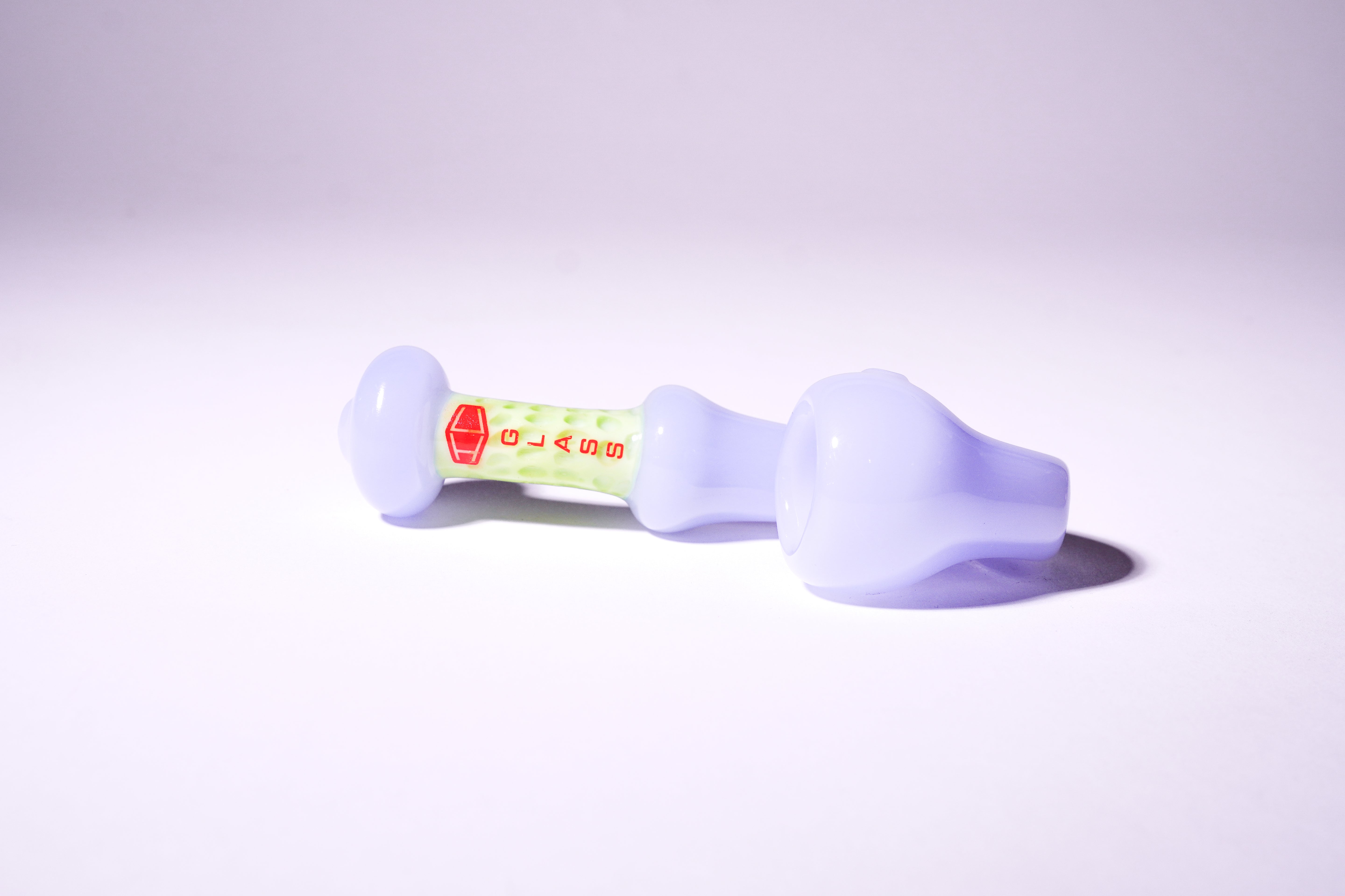 IC Glass - Slime color Sherlock Pipe | ICHP165 Main image