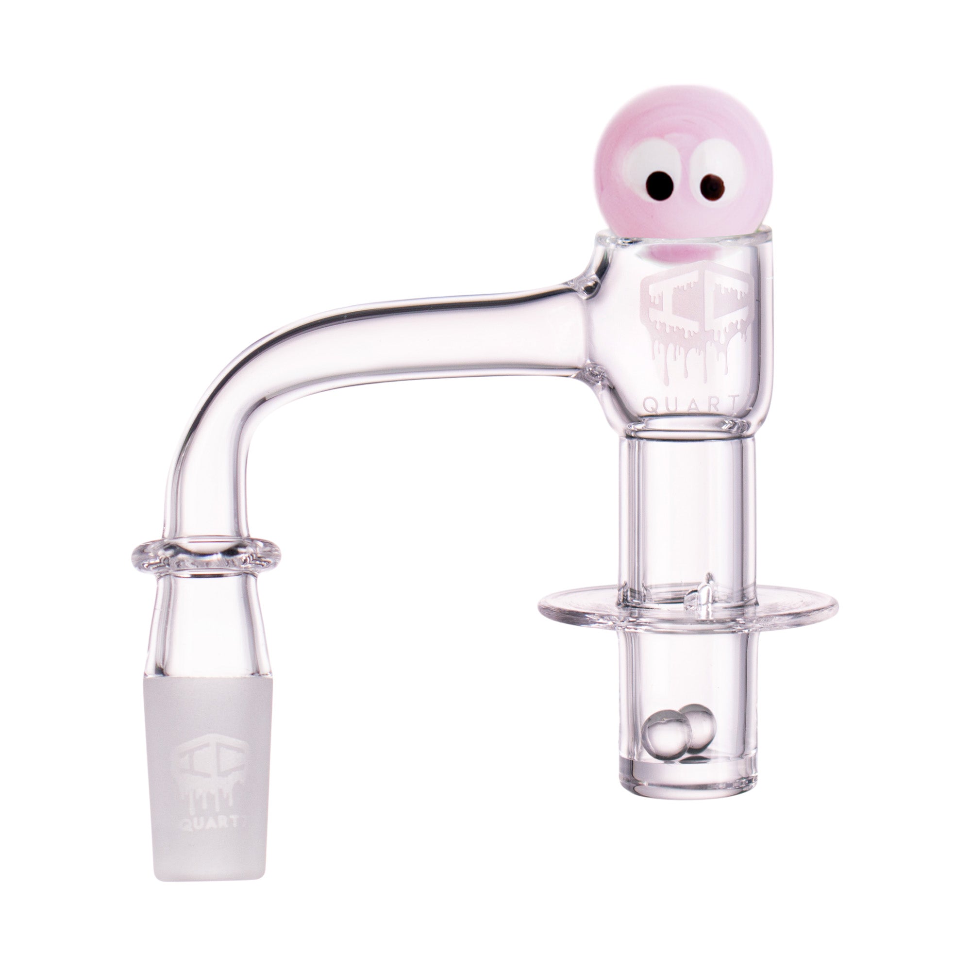 IC Quartz - Elemental | 14mm 90D Banger | Includes Terp Ball Graber | 5 colors