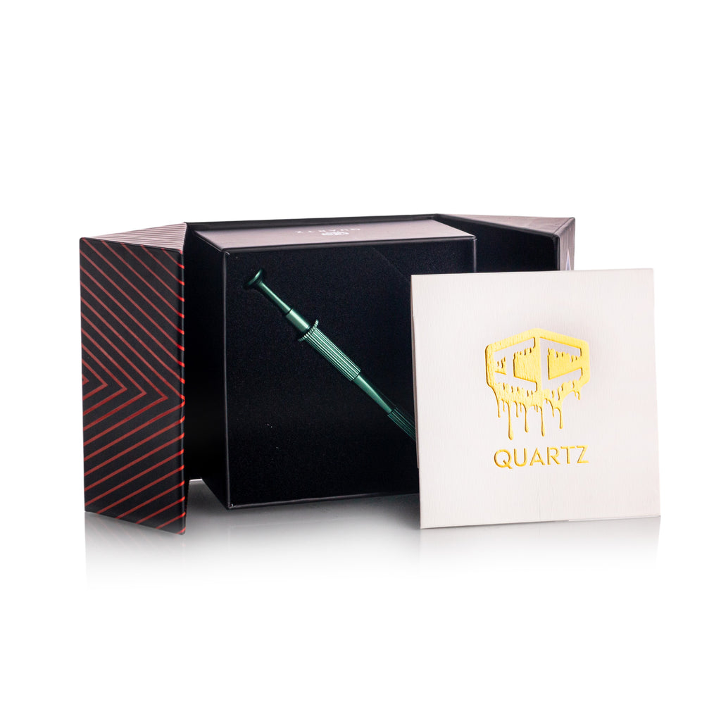 IC Quartz - Elemental | 14mm 90D Banger | Includes Terp Ball Graber | 5 colors