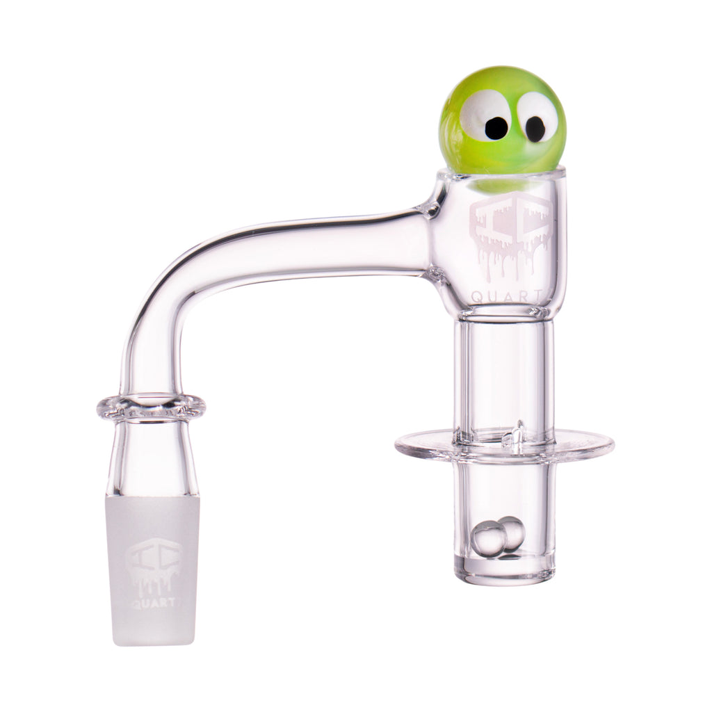 IC Quartz - Elemental | 14mm 90D Banger | Includes Terp Ball Graber | 5 colors