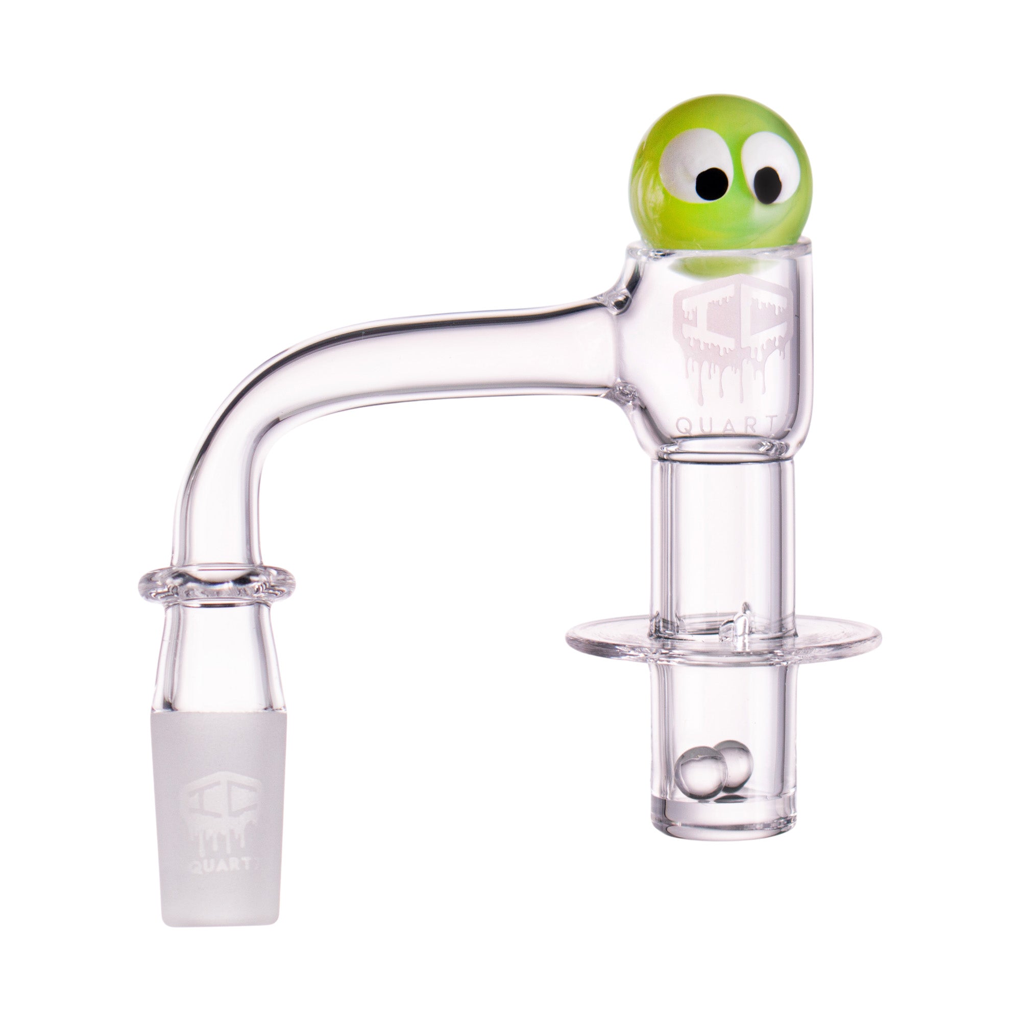 IC Quartz - Elemental | 14mm 90D Banger | Includes Terp Ball Graber | 5 colors