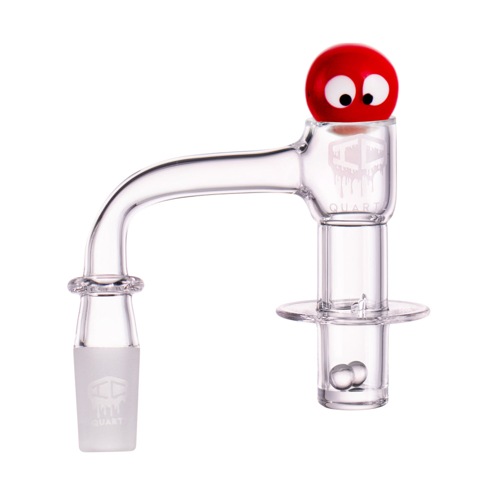 IC Quartz - Elemental | 14mm 90D Banger | Includes Terp Ball Graber | 5 colors