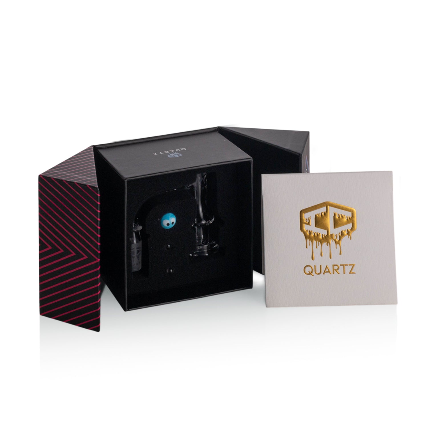 IC Quartz - Apex | 14mm 90° Banger | Includes Terp Ball Grabber, Carb Cap & Terp Balls | 6 Colors