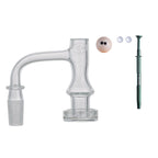IC Quartz - Apex | 14mm 90° Banger | Includes Terp Ball Grabber, Carb Cap & Terp Balls | 6 Colors