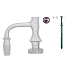 IC Quartz - Apex | 14mm 90° Banger | Includes Terp Ball Grabber, Carb Cap & Terp Balls | 6 Colors