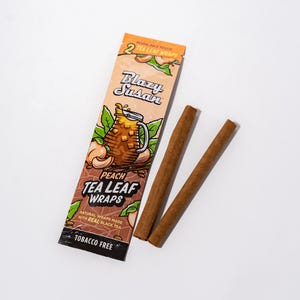Blazy Susan - Wraps | 25pouches/Box | 2wraps/Pouch| Peach Tea Wraps
