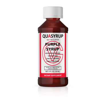 Wocklean - QUASYRUP | 4oz bottle |PURPLE SYRUP | Single Unit Main image