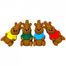Pooh Bear Silicone HandPipe