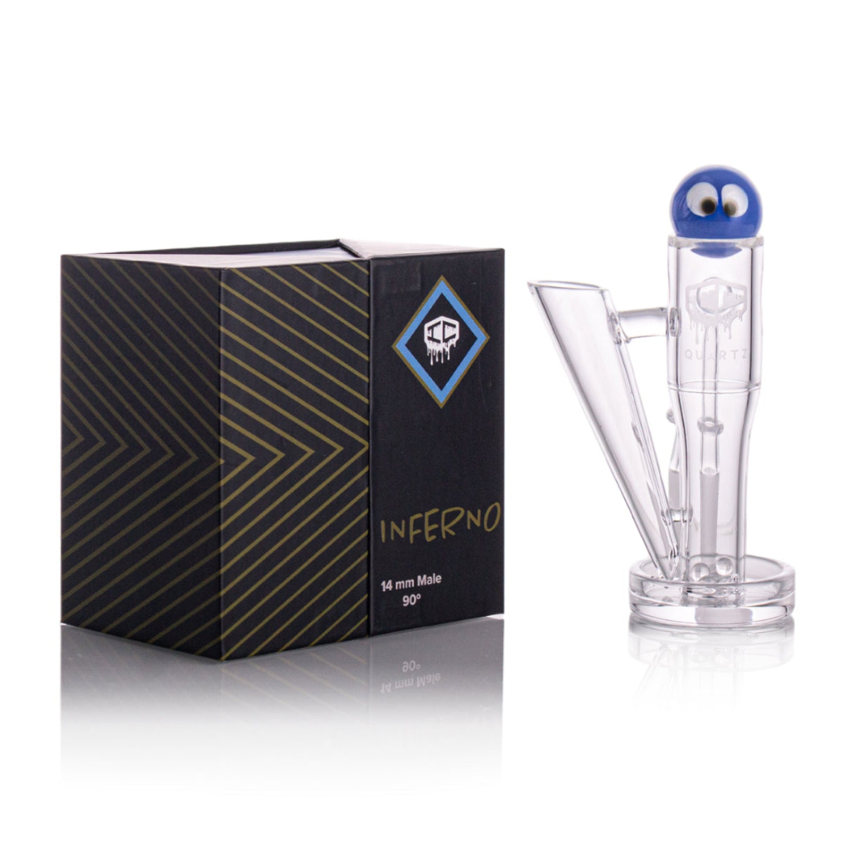 inferno-quartz-banger blue with packaging box 