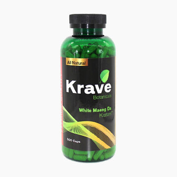Krave Botanicals - Kratom 500 Count Capsules