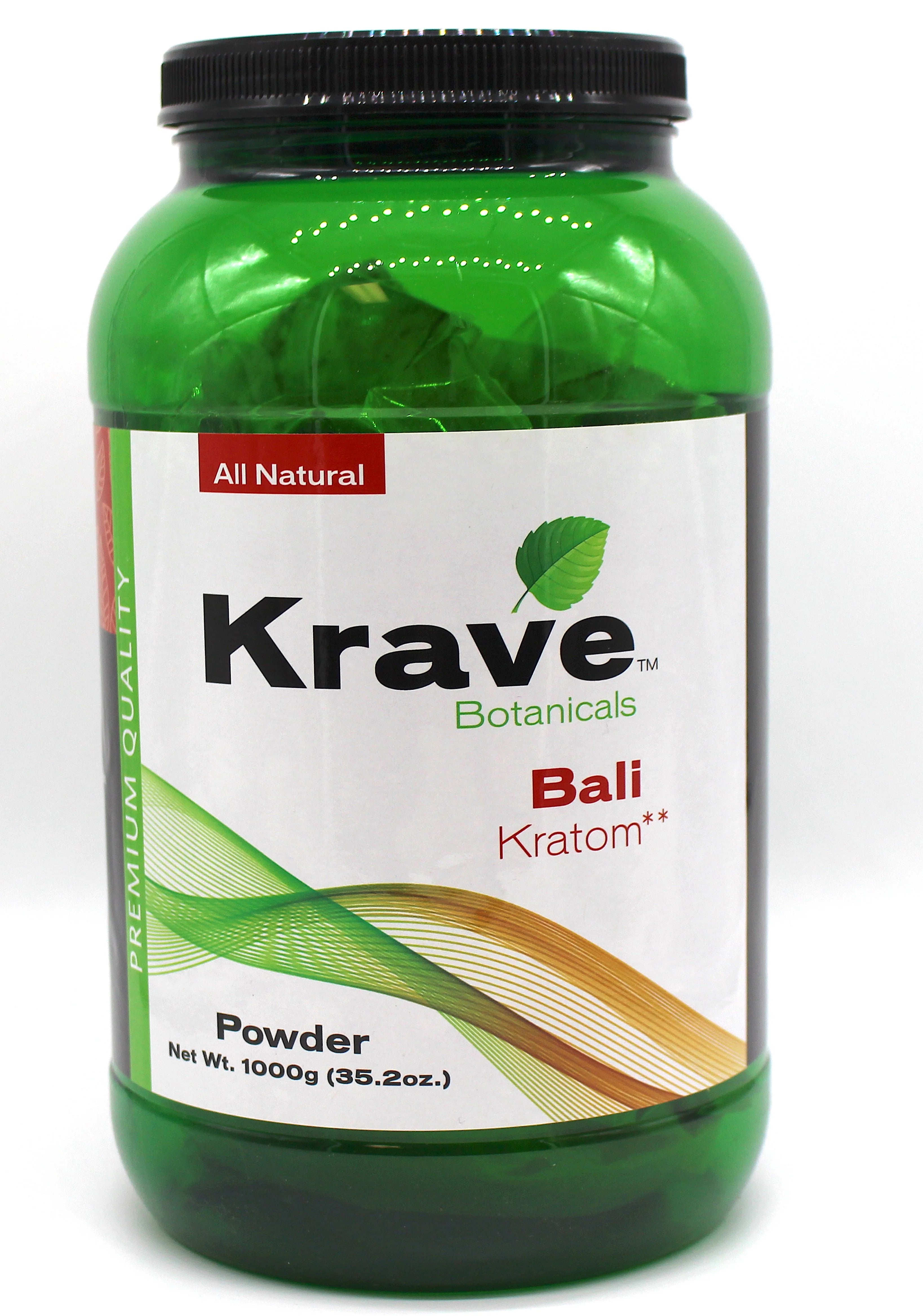 Krave Botanicals - Kratom 1000 Gram Powder | Single Unit