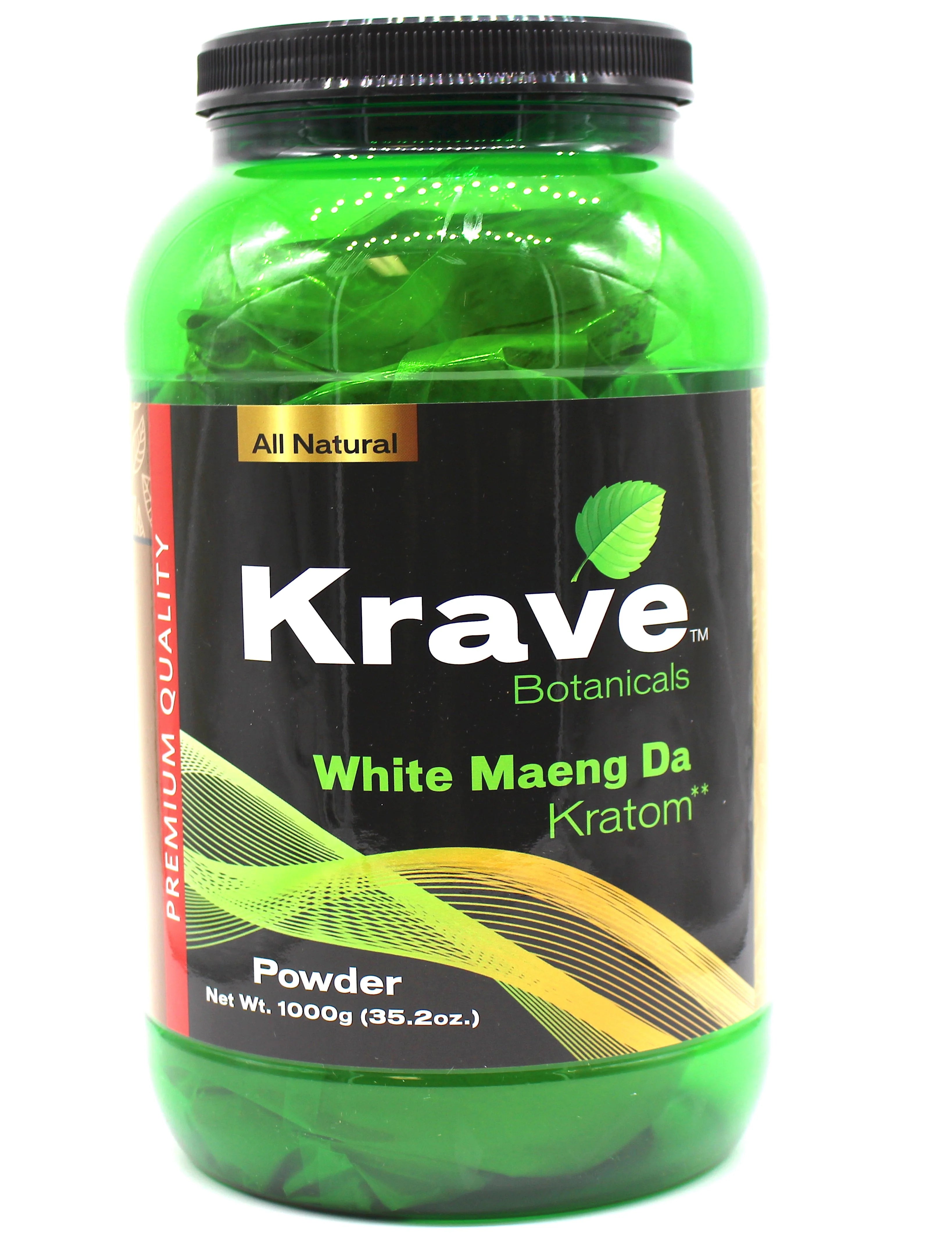 Krave Botanicals - Kratom 1000 Gram Powder | Single Unit