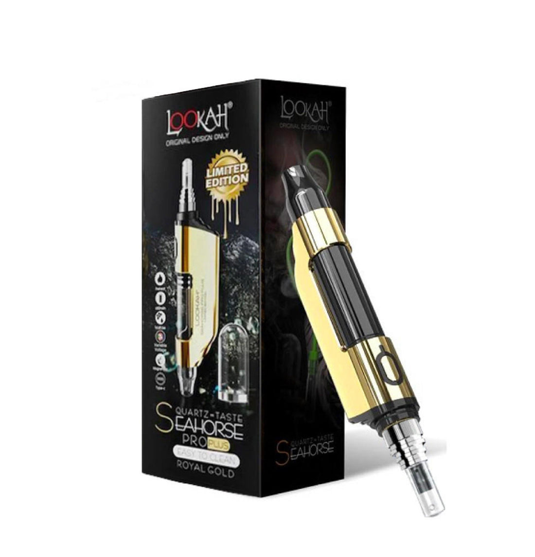 Lookah SeaHorse Pro Plus- Vaporizer| Solid Colors | 650mAH