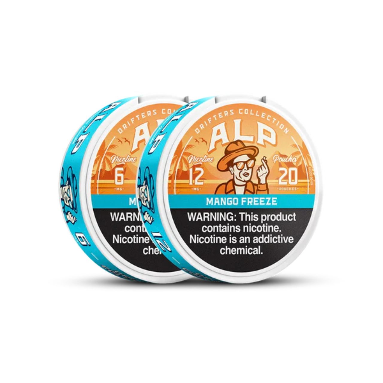 ALP Drifters Nicotine Pouches 20ct Pack of 5  | 6MG Secondary image