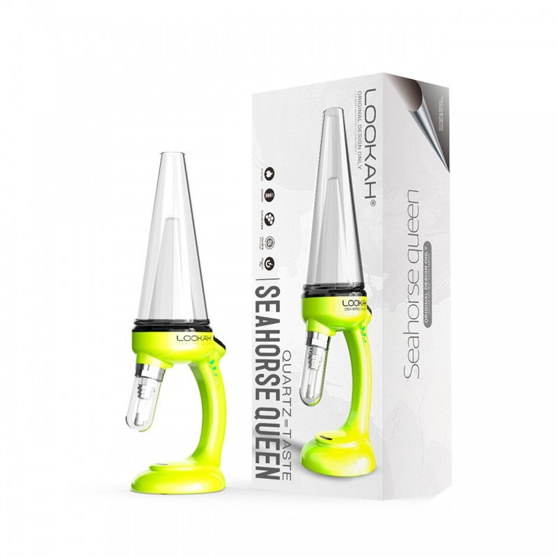 Lookah Seahorse Queen Electric Nectar Collector | Smooth Hits Anywhere Secondary image