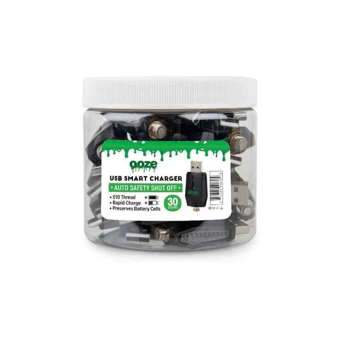 OOZE- Smart USB Charger for 510 Thread Vape Batteries