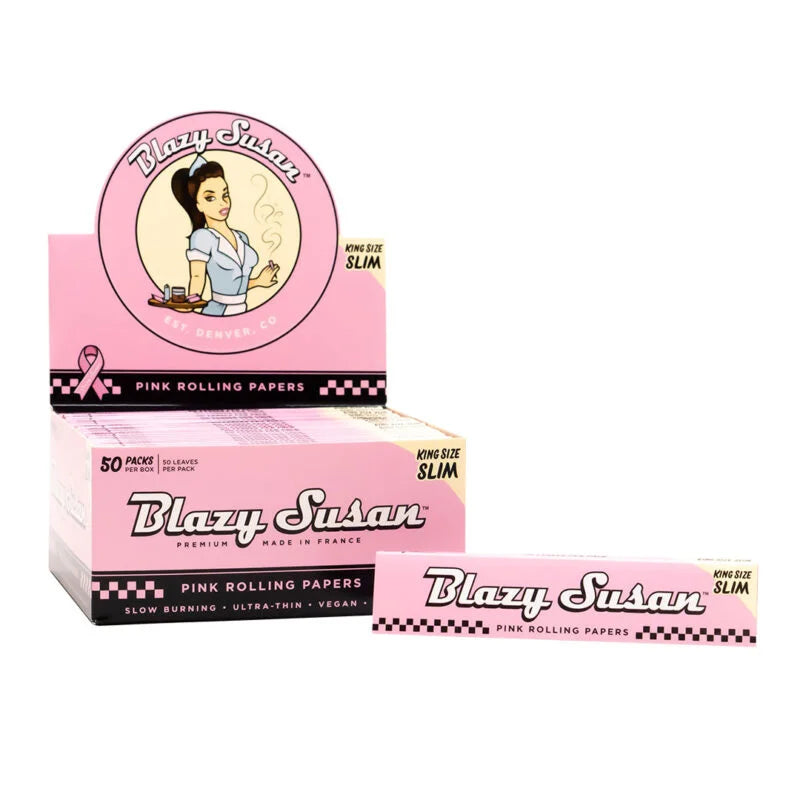 BLAZY SUSAN 109MM KING SIZE | 50 PACKS PER BOX | 50 LEAVES PER PACK Main image