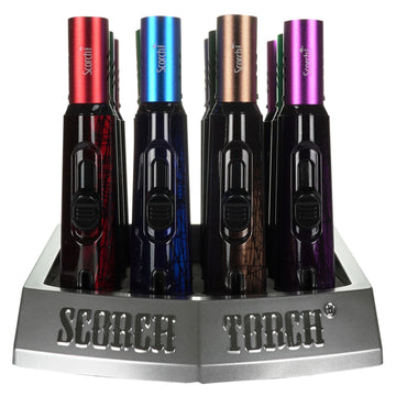 Scorch Torch - Platinum Pencil Torch - Hold Button | 9pc/Box | ST61745
