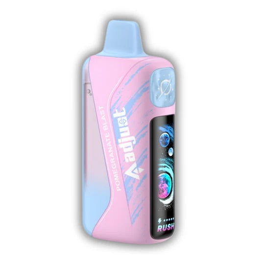 Adjust MyRusher 40K disposable vape, pink device