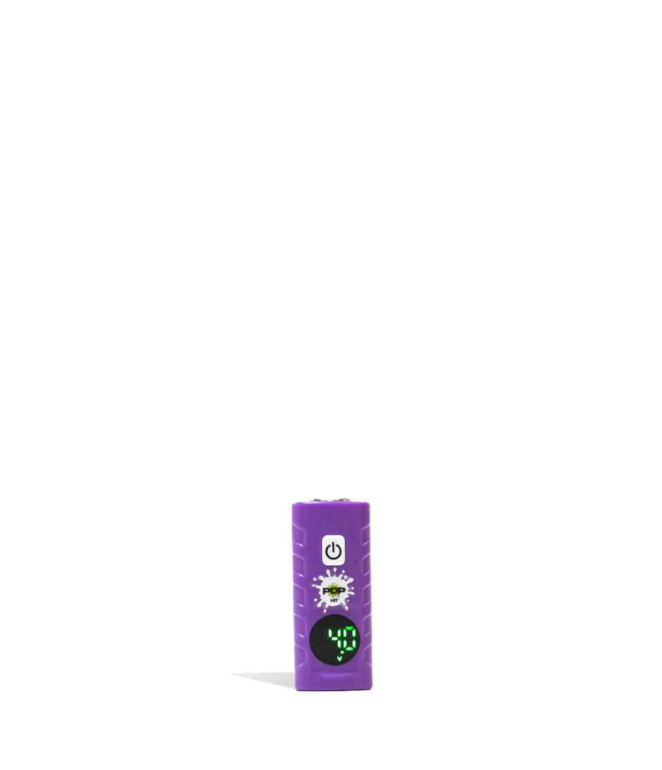POP HIT - GEAR with LED Screen | 500mAh Vaporizer | 4 Voltage Levels | 12 Units / Display | Display