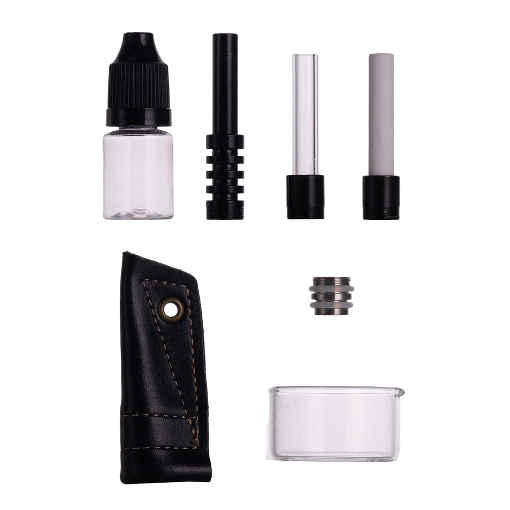 IC GLASS - DAB SLAB | comes with 6 accessories & Adapter for HUNI BADGER | Single Unit