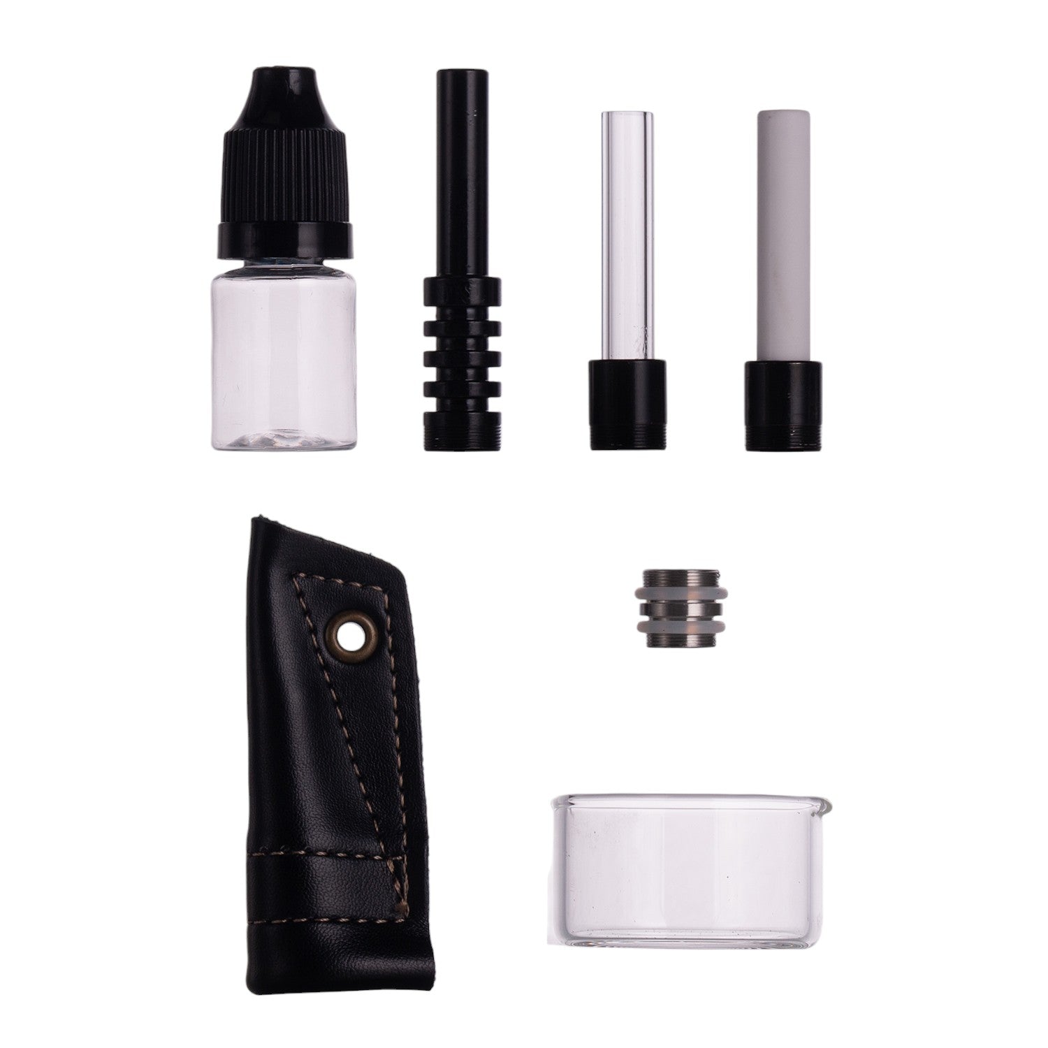 IC GLASS - DAB SLAB | comes with 6 accessories & Adapter for HUNI BADGER | Single Unit