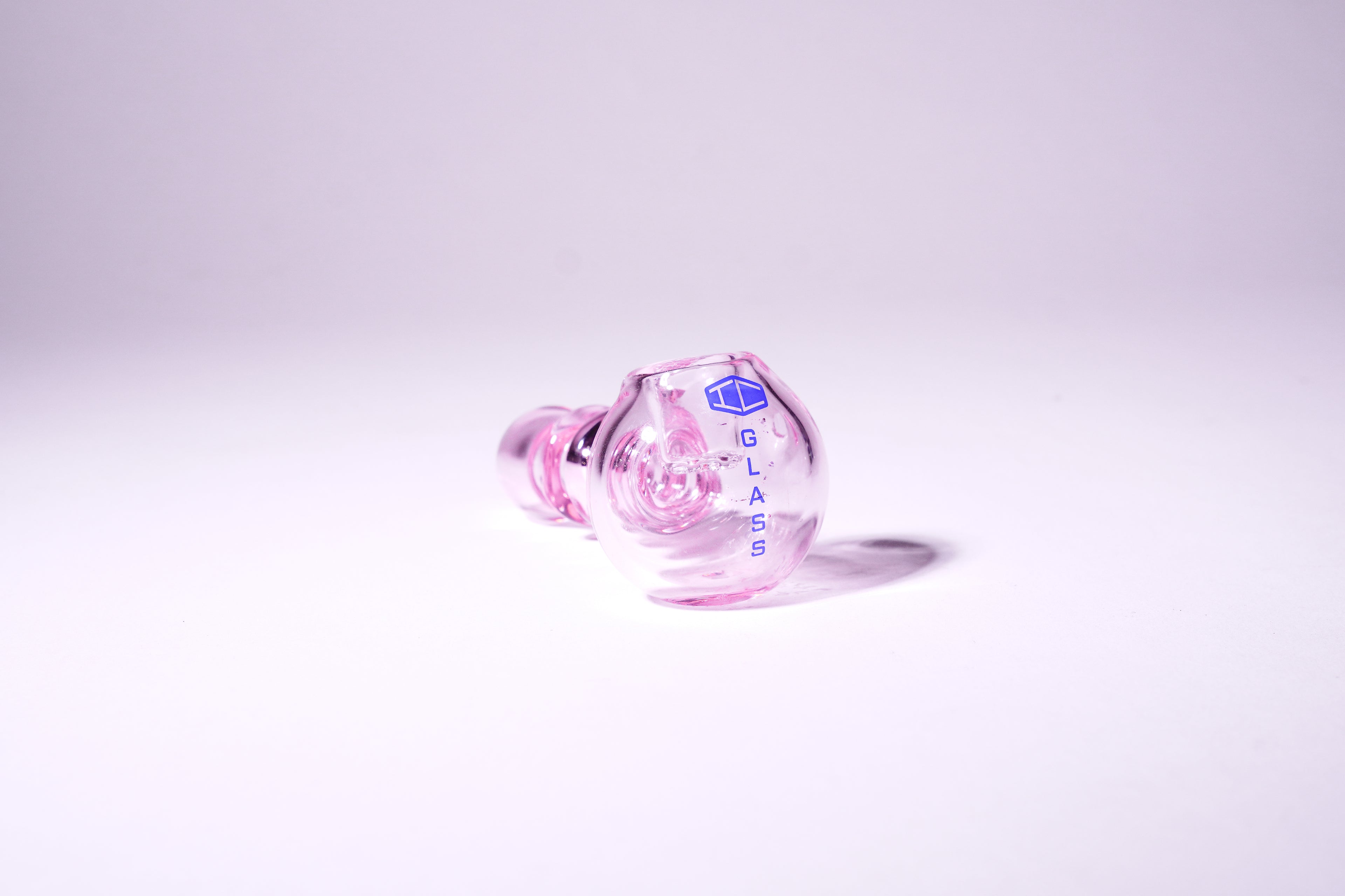 IC Glass - Slime cold color hand pipe with screen | ICHP169