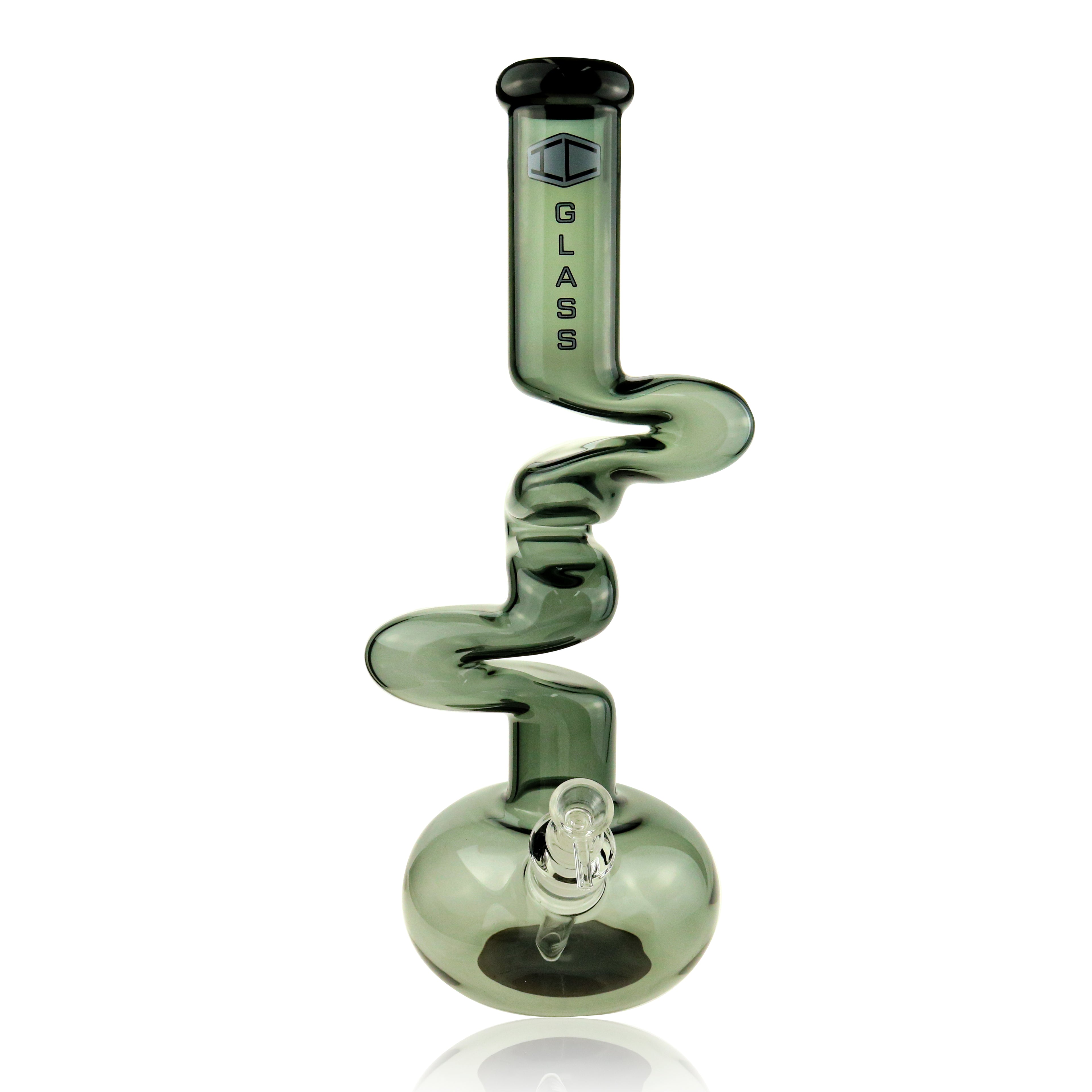 IC Glass Premium Zong Bong with Round Base – Smooth Hits & Unique Design