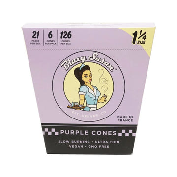 BLAZYSUSAN CONES - 1-1/4 SIZE | 21 Pack Per Box | 6 Cones/pack | 126 Cones/Box