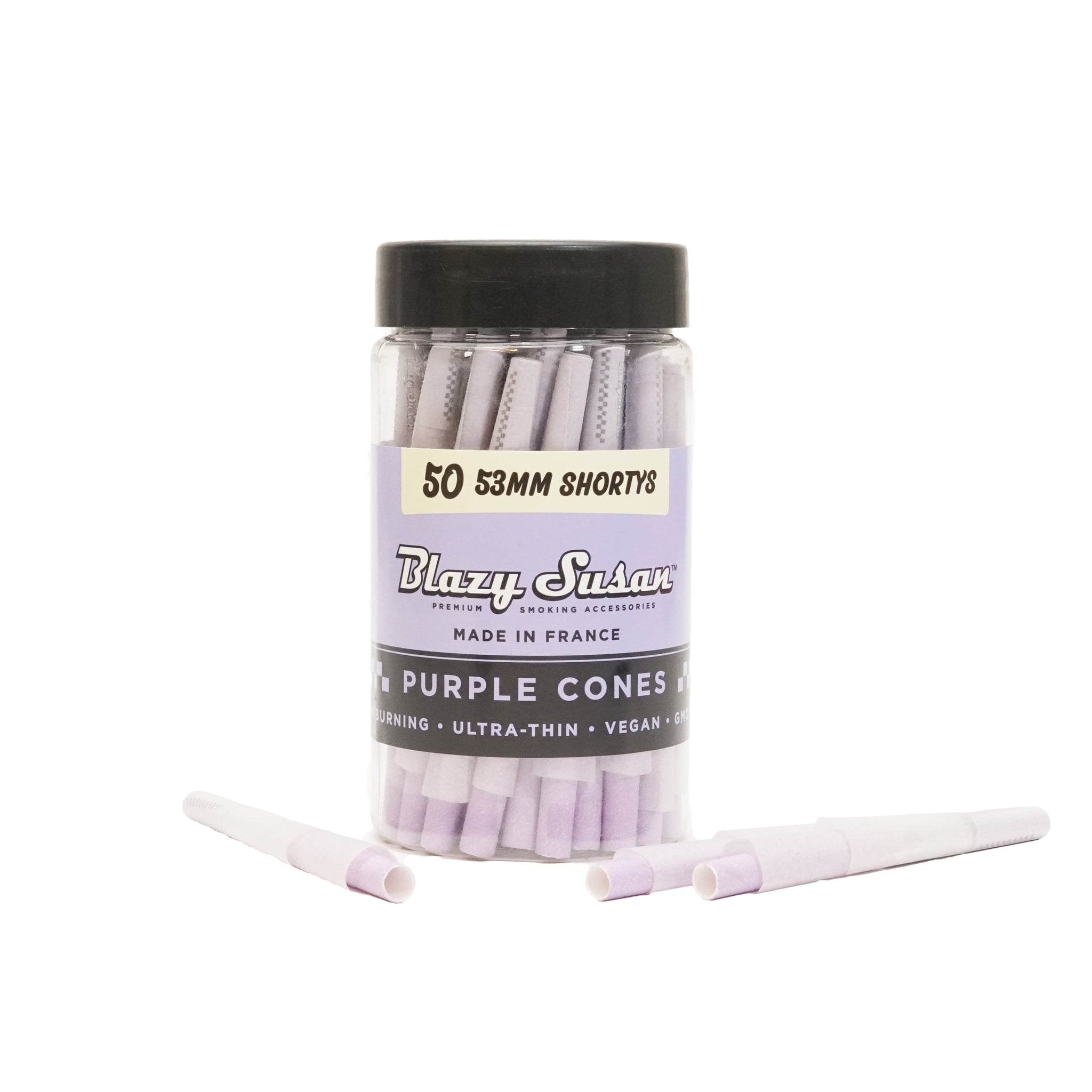 BLAZY SUSAN-50 53MM SHORTYS | SLOW Burning | Ultra Thin
