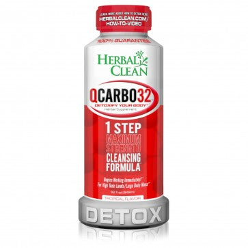 QCarbo Herbal Clean - 32oz Clear Detox Kit | Single Unit Secondary image