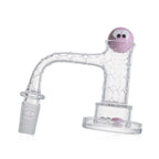 quartz banger orange pink 