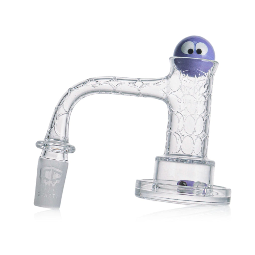 quartz banger orange purple
