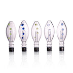 IC GLASS - Flavor Savor | comes with 6 accessories & Adapter for HUNI BADGER | Single Unit