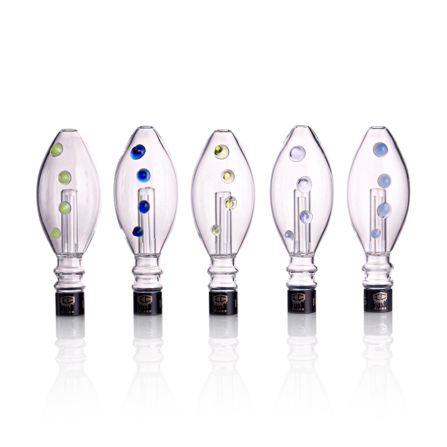 IC GLASS - Flavor Savor | comes with 6 accessories & Adapter for HUNI BADGER | Single Unit