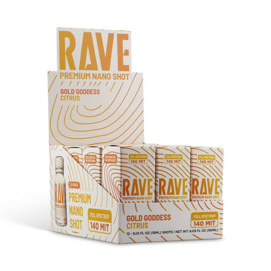 Rave Kratom Gold Goddess Extract - Double  Shot | 2oz / 60ML Main image