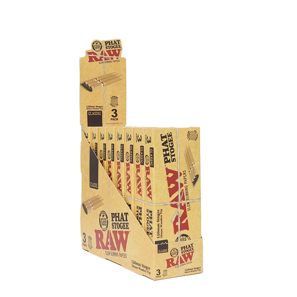 RAW Classic Phat Stogee | 120mm stogee | 38mm Wooden Tip | Main image