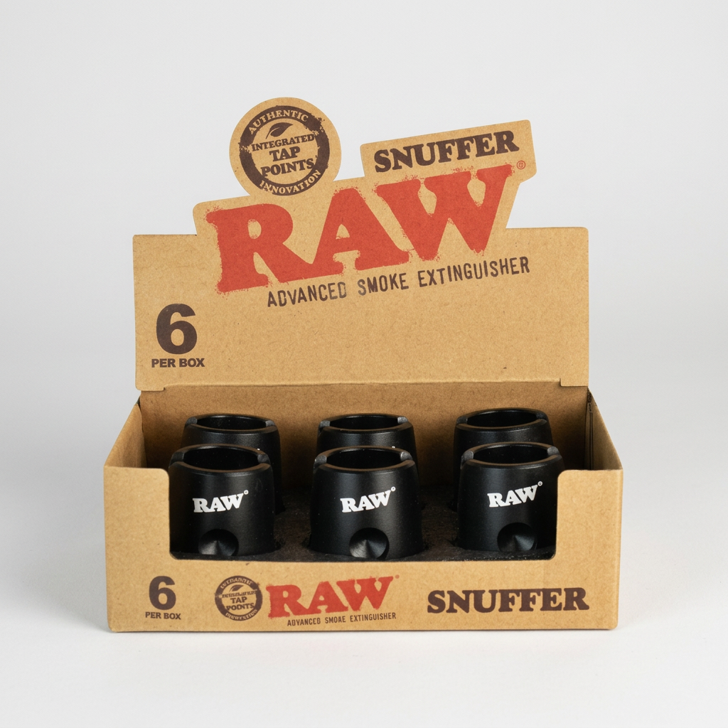 RAW SNUFFER | Advanced Smoke Extinguisher| Box of 6 Units | BOX Main image