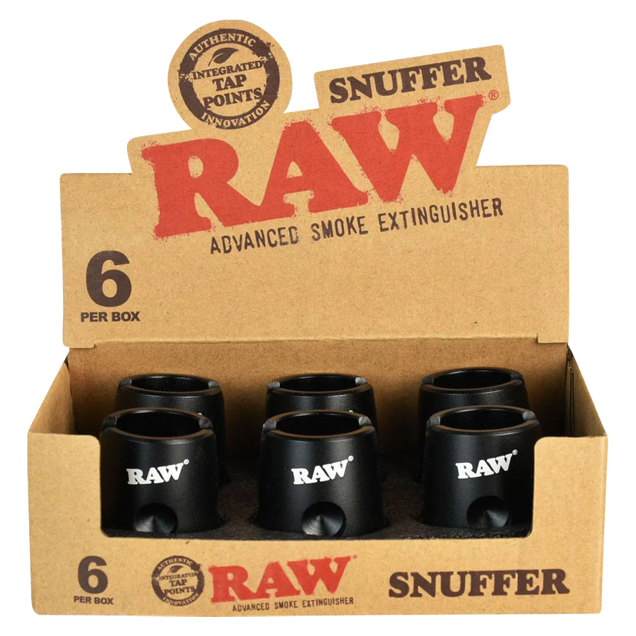 RAW SNUFFER | Advanced Smoke Extinguisher| Box of 6 Units | BOX