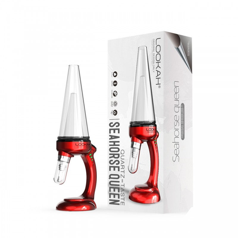 Lookah Seahorse Queen Electric Nectar Collector | Smooth Hits Anywhere