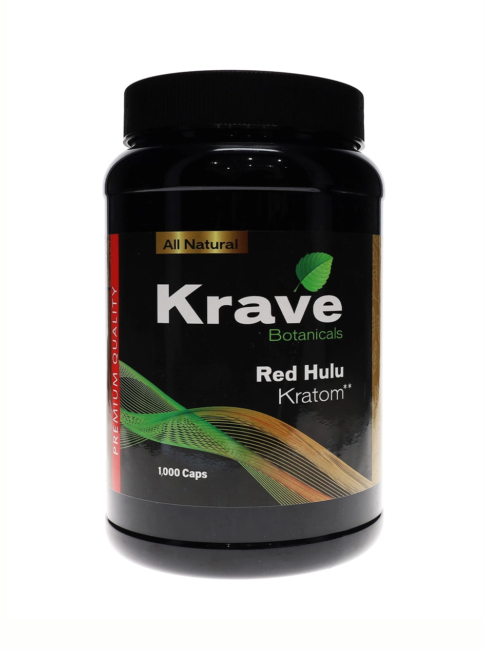 Krave Botanicals - Kratom 1000 Count Capsules