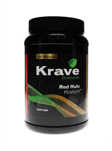 Krave Botanicals - Kratom 1000 Count Capsules